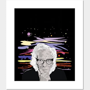 Isaac Asimov Portrait Posters and Art